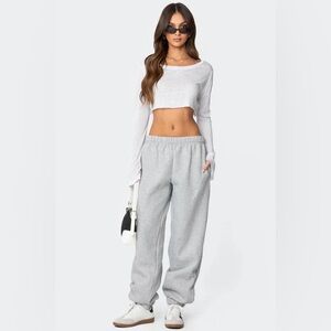 Edikted Clark Oversized Sweatpants